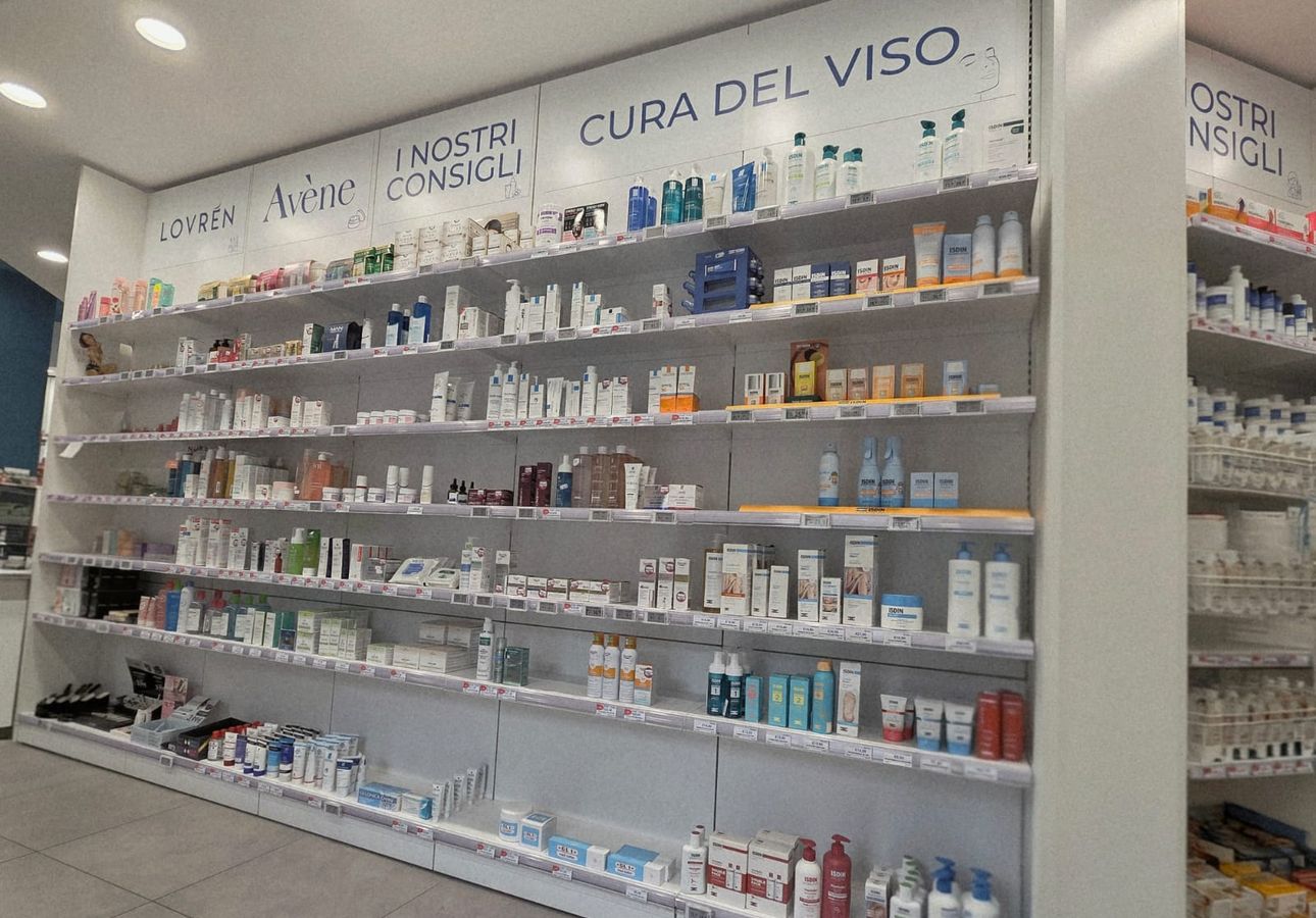 Il reparto di dermocosmesi e cura del viso